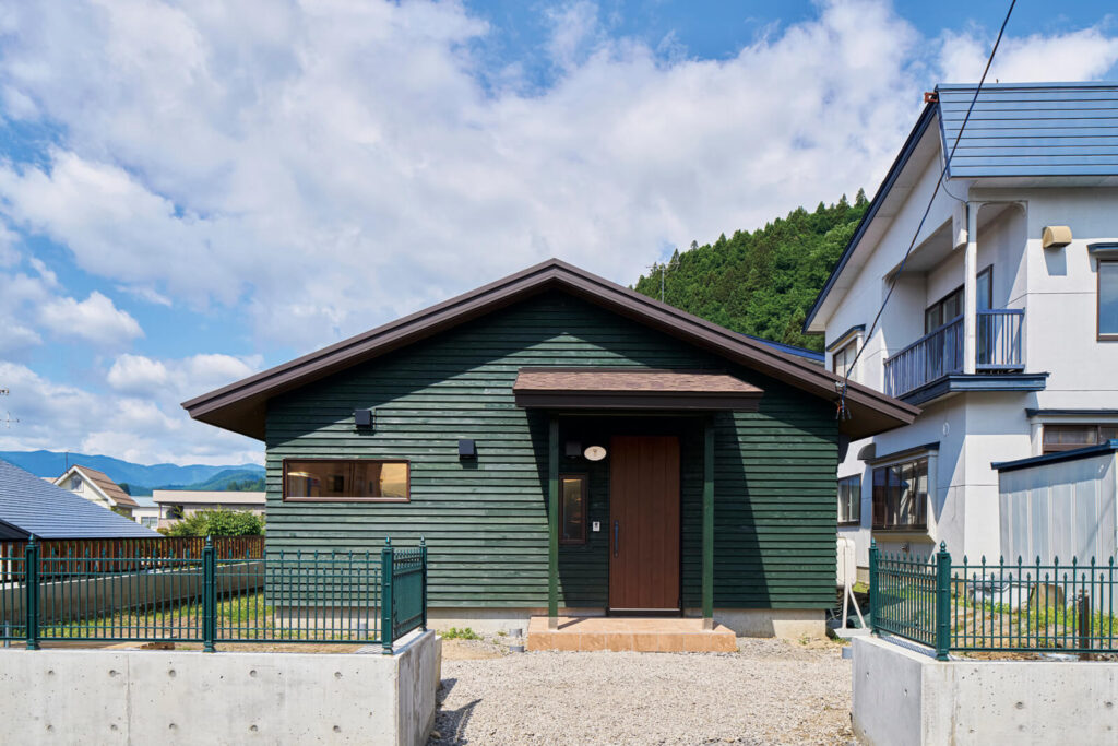 約20坪のコンパクトなガーデンハウス